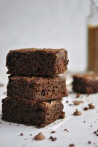 Soupster's classic brownie, meringue and berries (L,G)